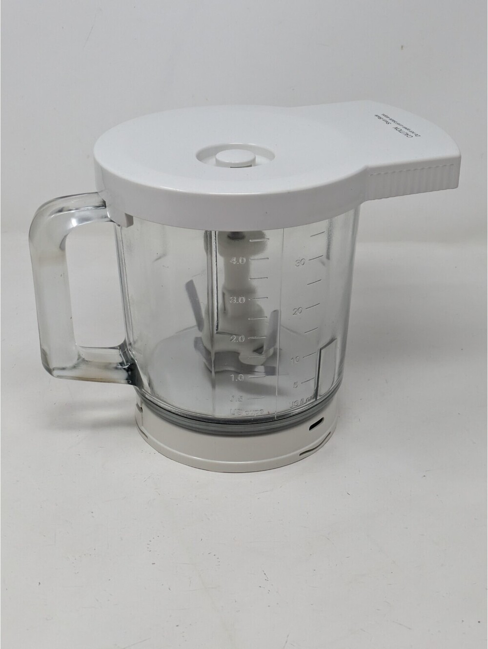 Braun 3210 Food Processor Ice Crusher Replacement Part Work Bowl Only OEM W/ Lid